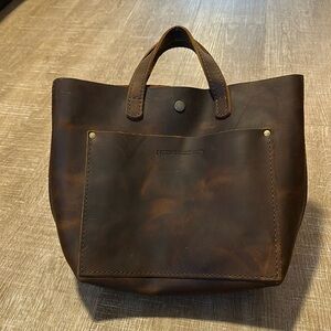 Portland leather hand bag
